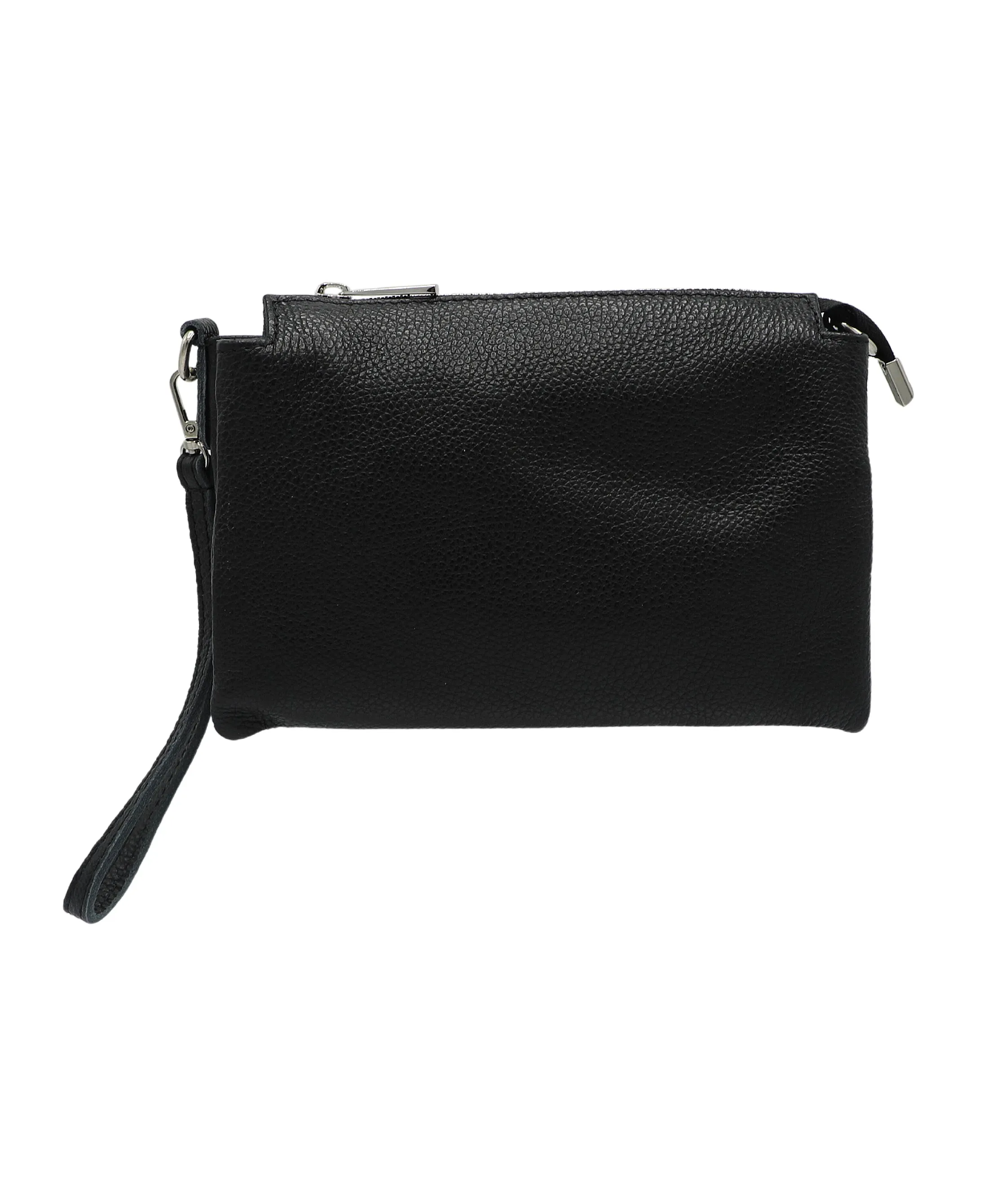 Leather Wristlet Bag