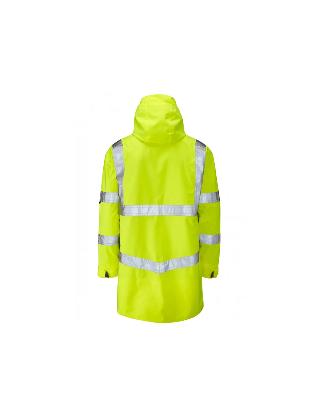 Leo Workwear - A04 Clovelly Class 3 Breathable Executive Anorak - Yellow - 2020ppe Size S