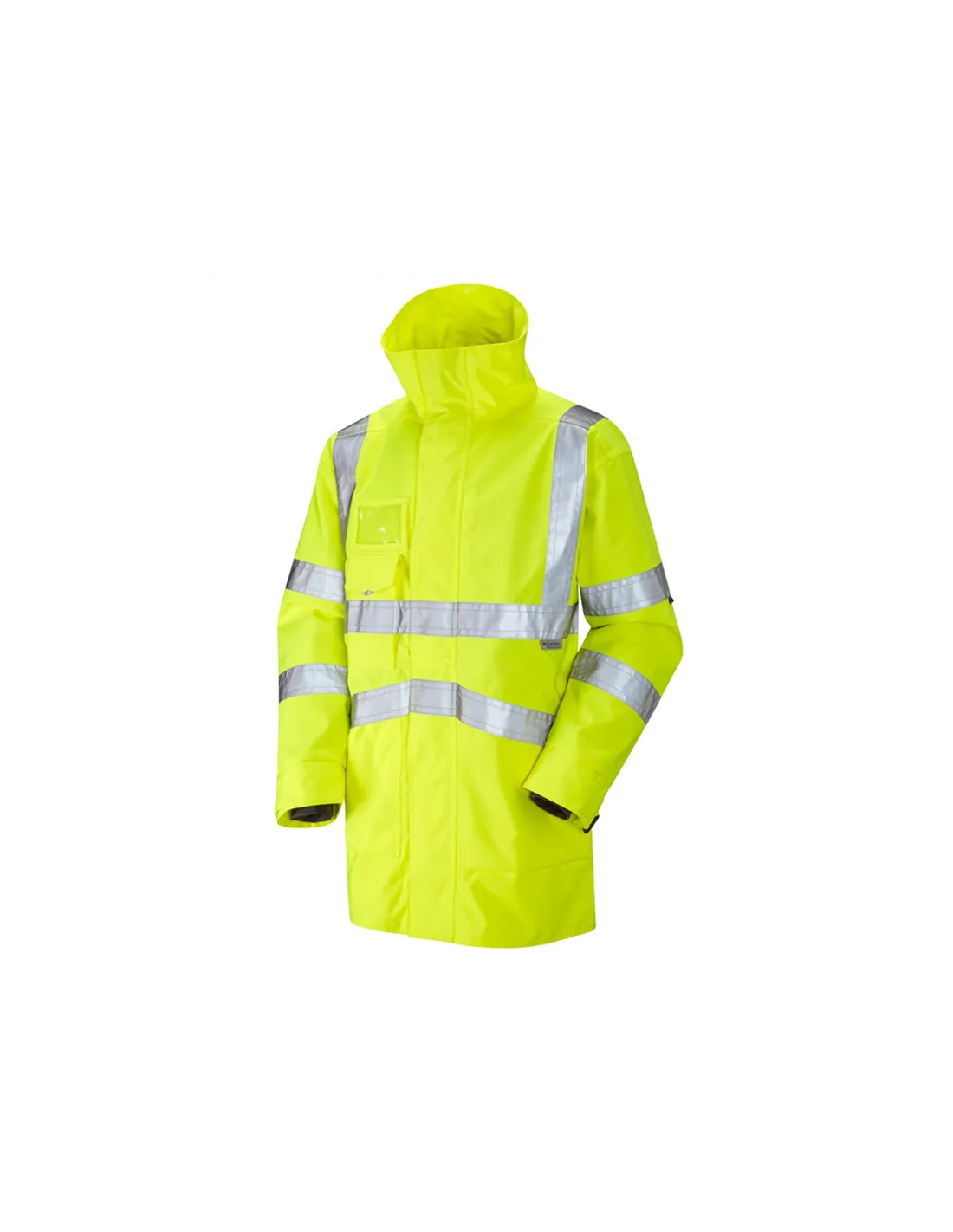 Leo Workwear - A04 Clovelly Class 3 Breathable Executive Anorak - Yellow - 2020ppe Size S