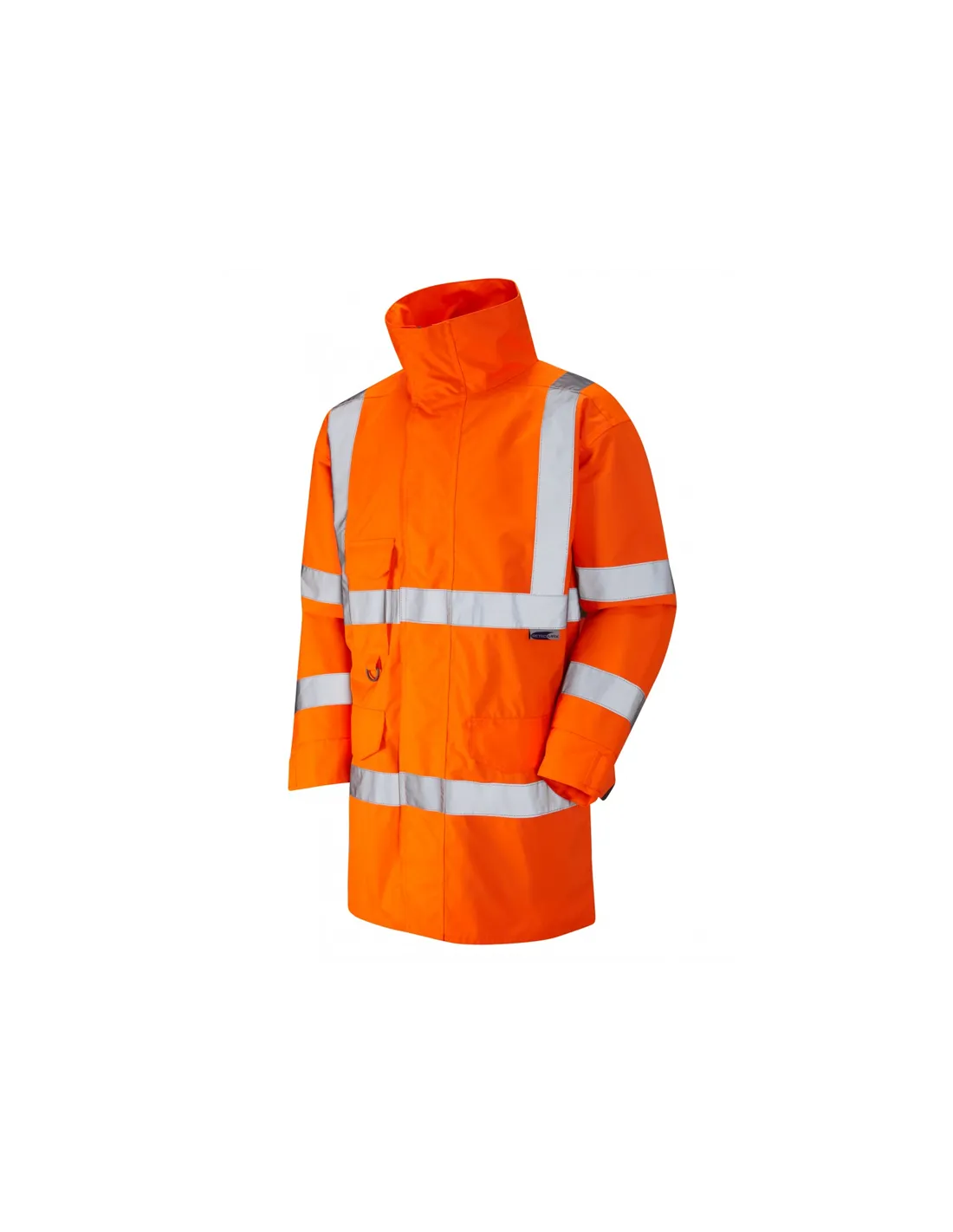 Leo Workwear - A06 Torridge Class 3 Breathable Lightweight Anorak - Orange - 2020ppe Size S