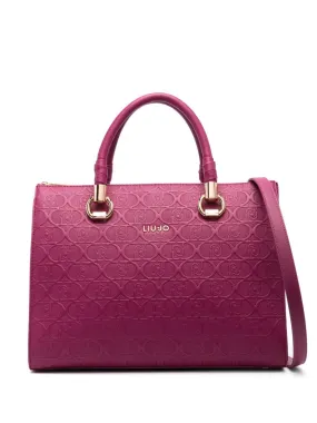 LIU JO medium Manhattan tote bag - Pink