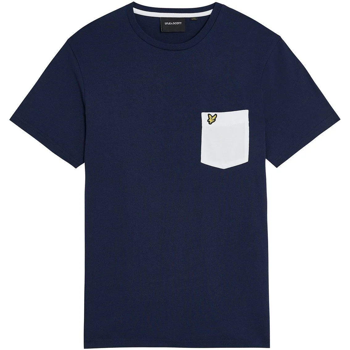 Lyle and Scott Contras Pck Tee Sn99