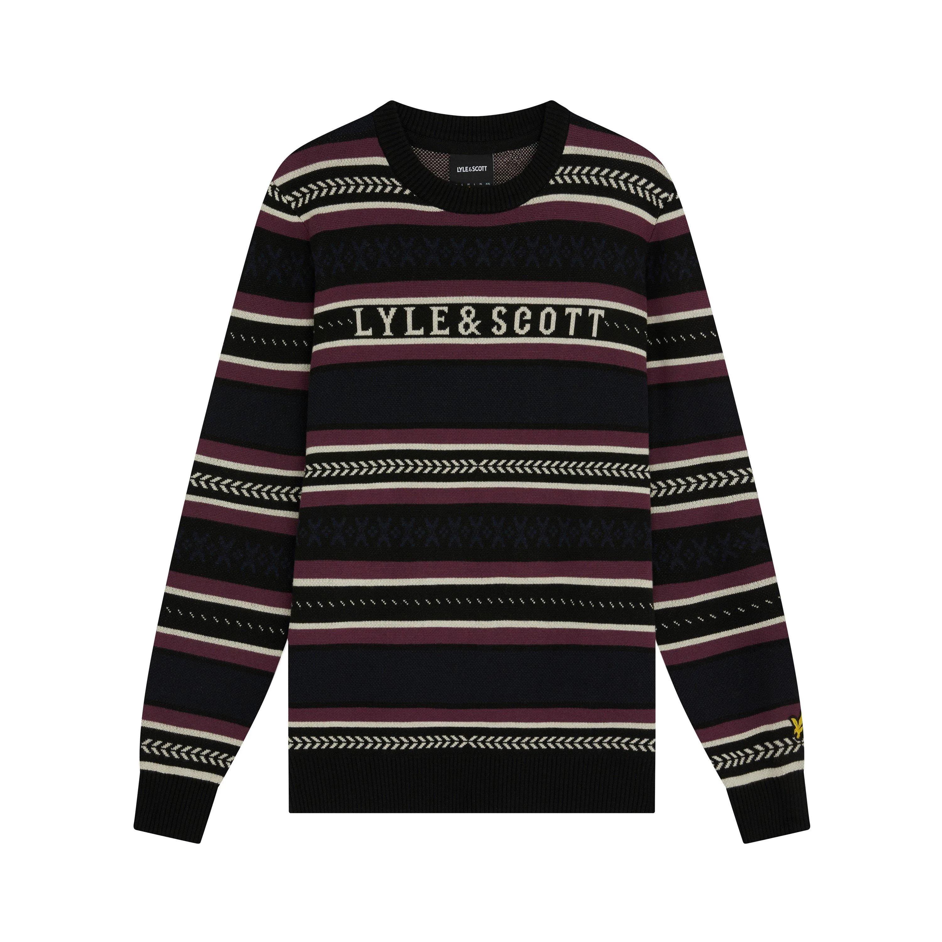 Lyle and Scott Glen Fairisle Jumper