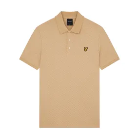 Lyle and Scott Grid Polo Sn99