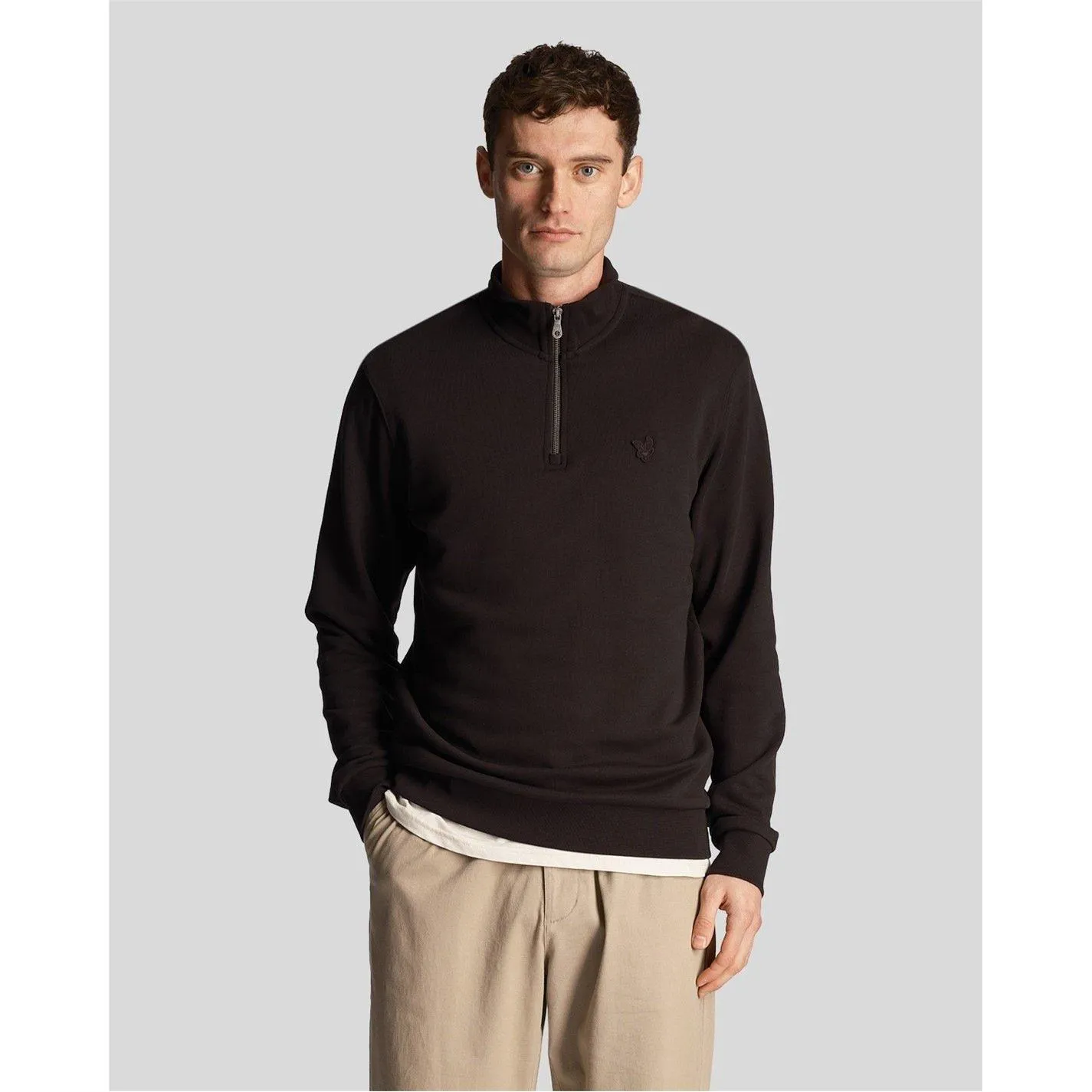 Lyle and Scott Lyle Tonal 1/4 Zip Sn44