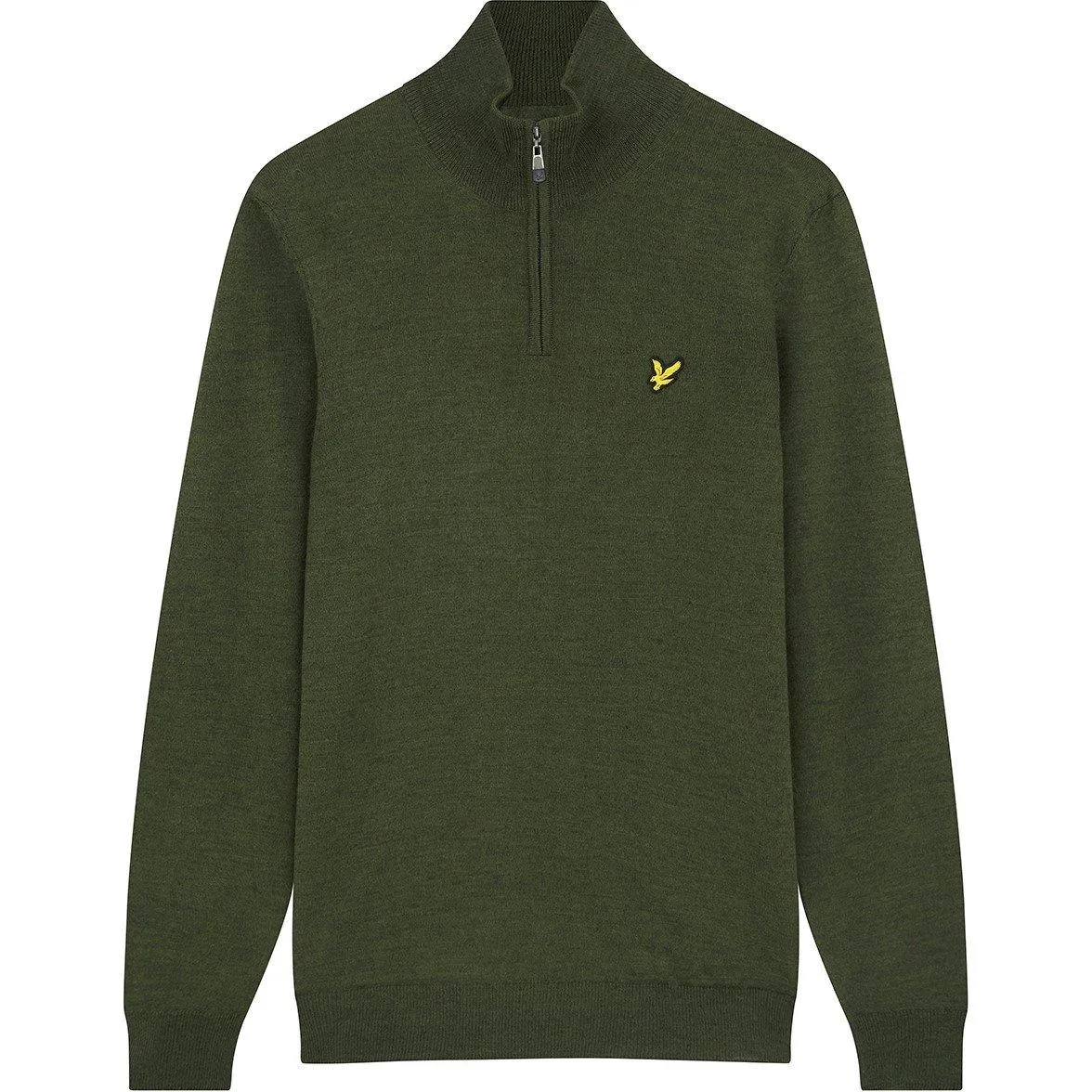 Lyle and Scott Qtr Zip Merino Sn99