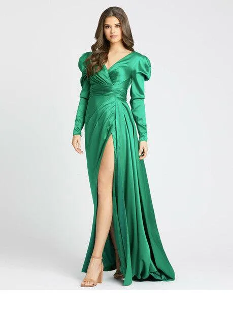 Mac Duggal 12404 Long Sleeve Formal Evening Dress