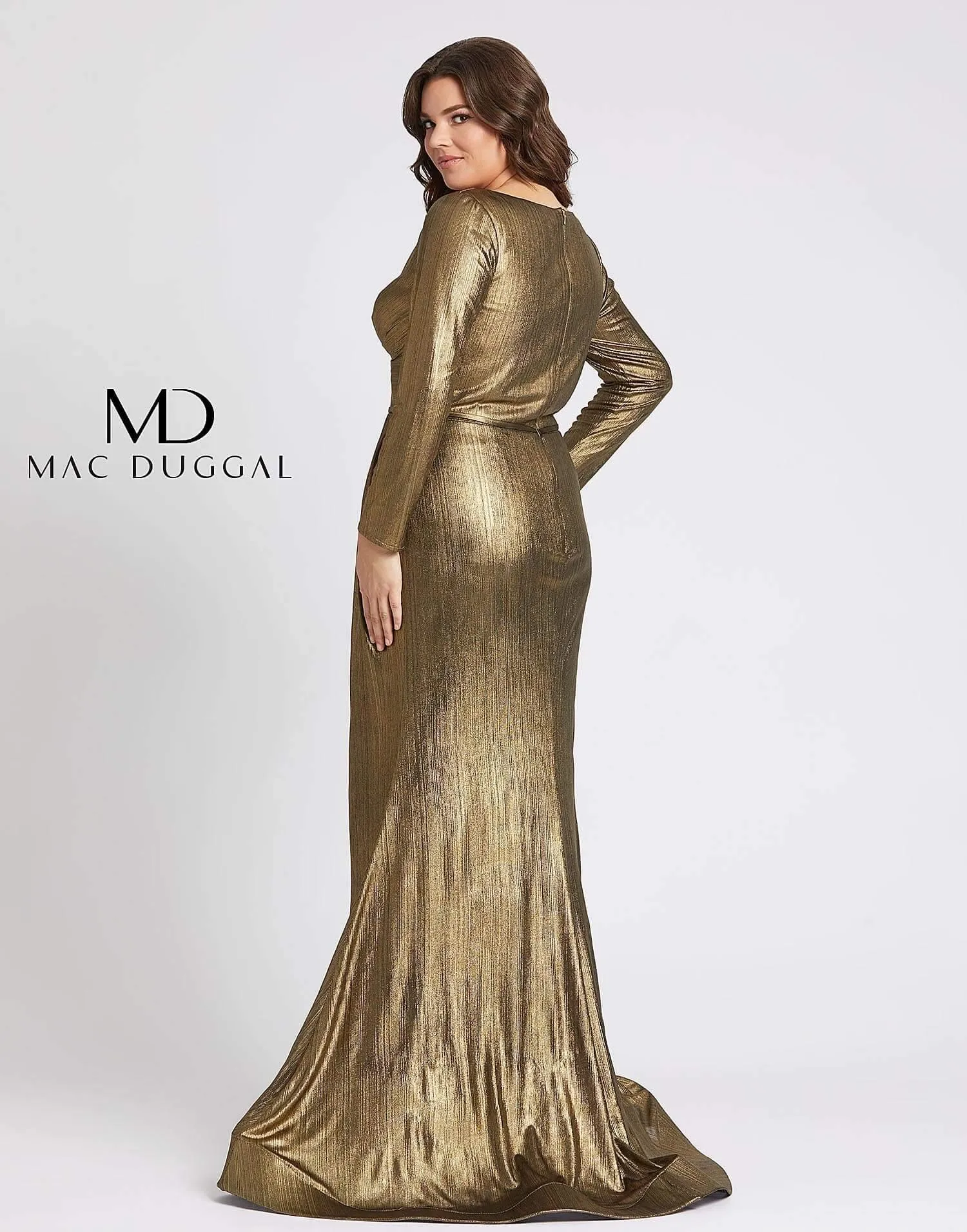 Mac Duggal 49073 Fabulouss Plus Size Long Prom Dress Sale