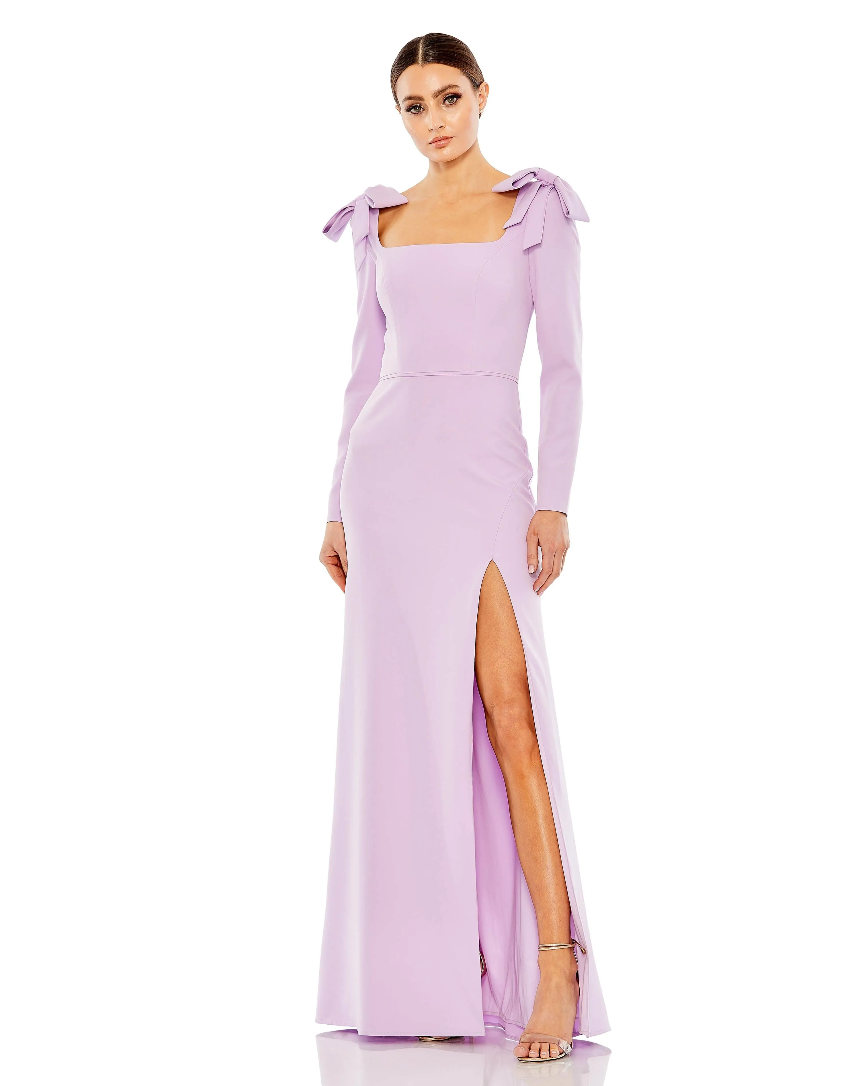 Mac Duggal 49648 Long Sleeve Formal Evening Dress