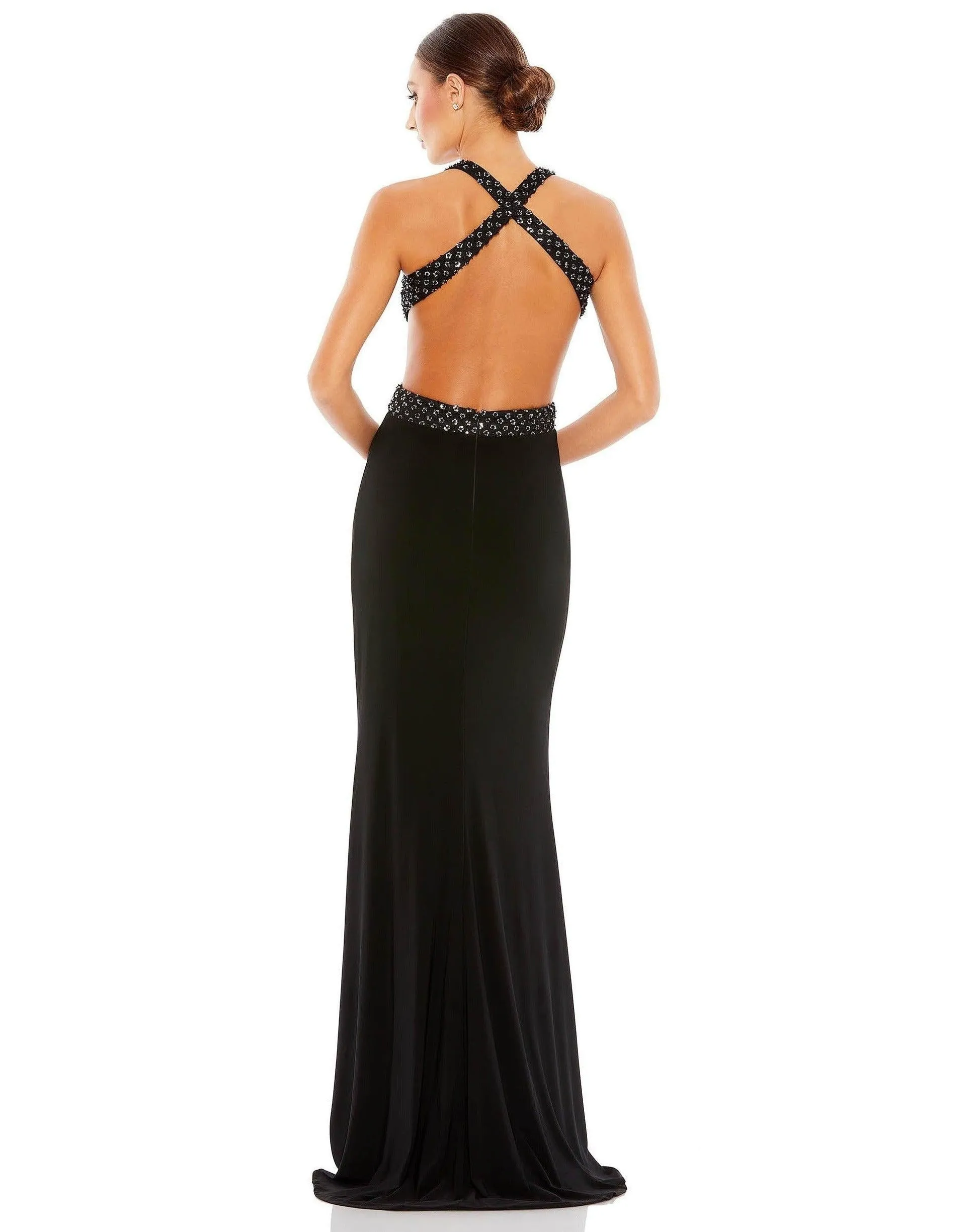 Mac Duggal Long Formal Fitted Prom Dress Sale