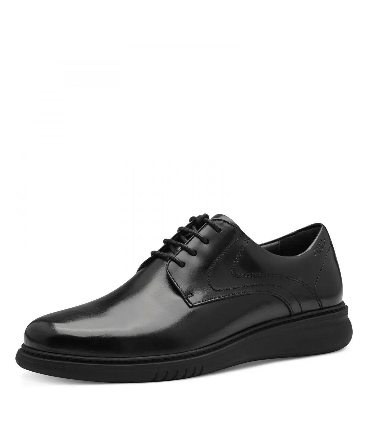 Men Leather Mocasin Tamaris- Black 13201