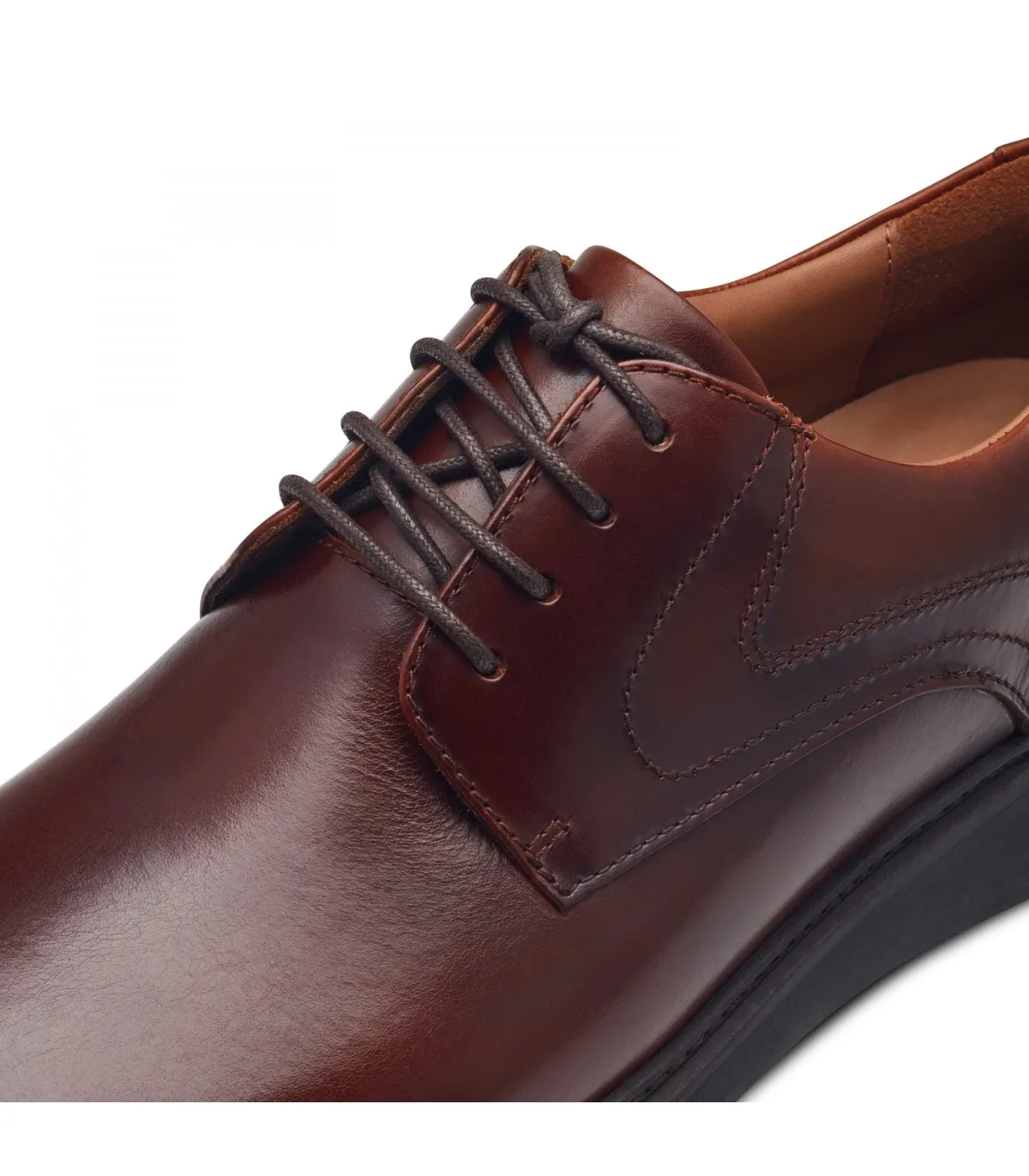 Men Leather Mocasin Tamaris- Cognac 13201