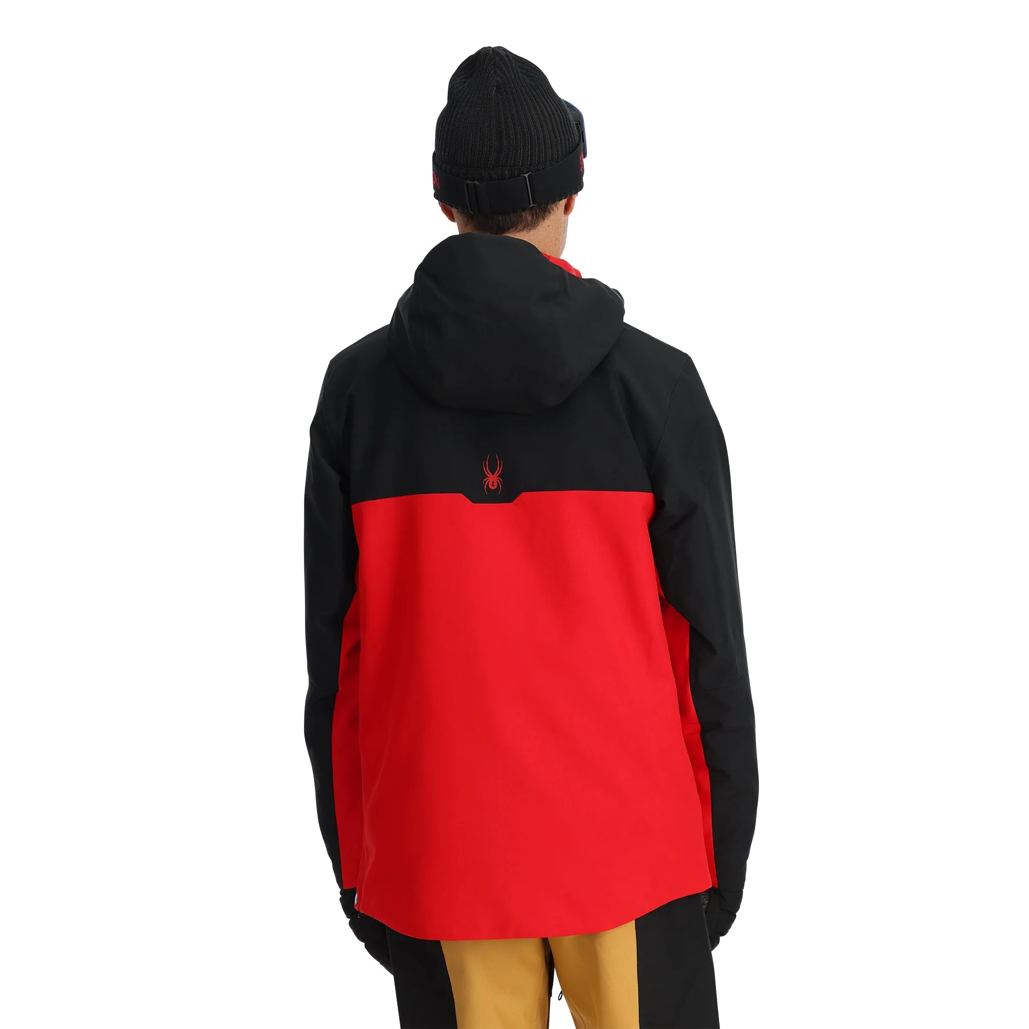 Mens All Out Anorak - Spyder Red