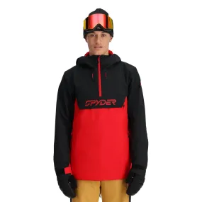 Mens All Out Anorak - Spyder Red