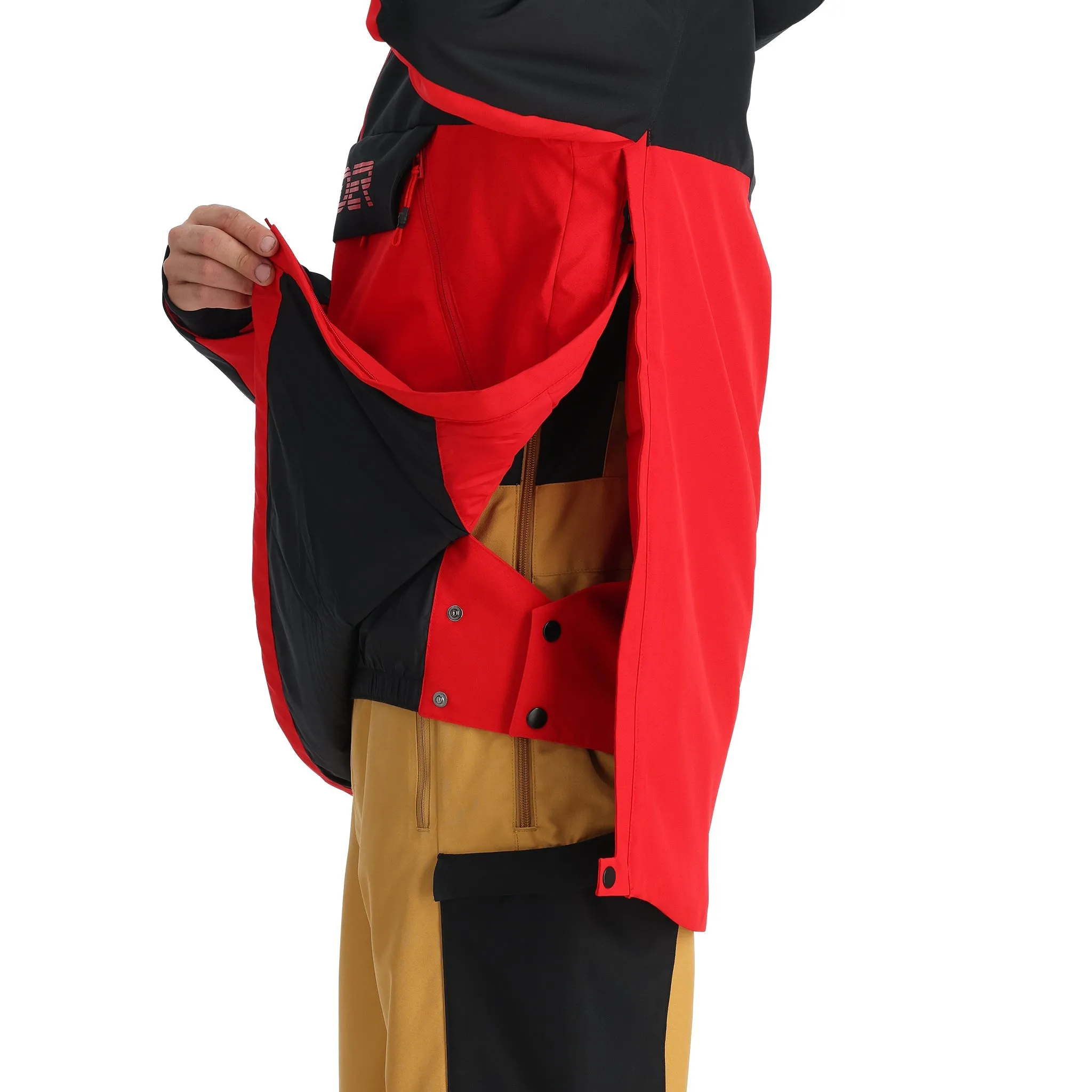 Mens All Out Anorak - Spyder Red