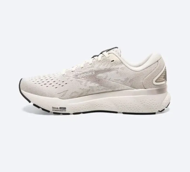 Men's Brooks Ghost 16 1104181D164 Color: Coconut/Chateau/Forged Iron