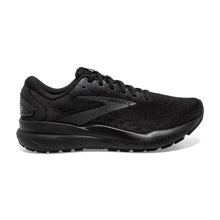 Men's Brooks Ghost 16 Extra Wide 1104184E020 Color: Black/Black/Ebony