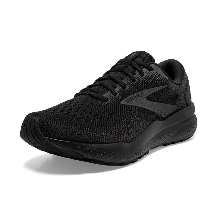 Men's Brooks Ghost 16 Extra Wide 1104184E020 Color: Black/Black/Ebony