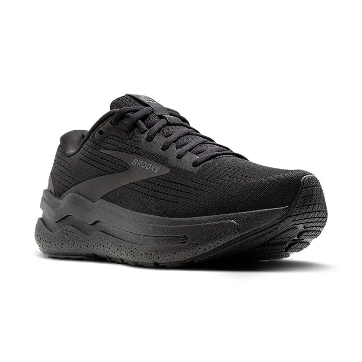 MEN'S BROOKS GHOST MAX 2 1104311D020 COLOR: BLACK/BLACK/EBONY