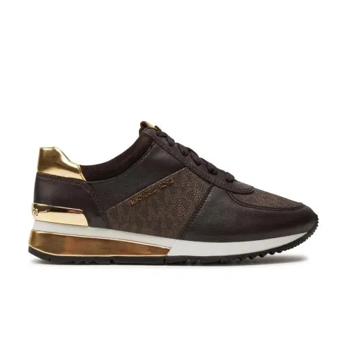 Michael Kors Allie Wrap Trainer | Brown-43R6ALFP2B -kular fashion