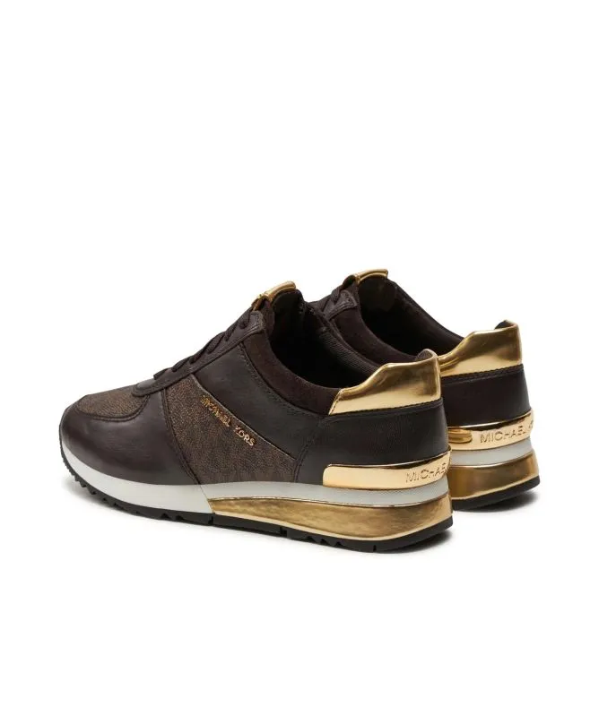 Michael Kors Allie Wrap Trainer | Brown-43R6ALFP2B -kular fashion