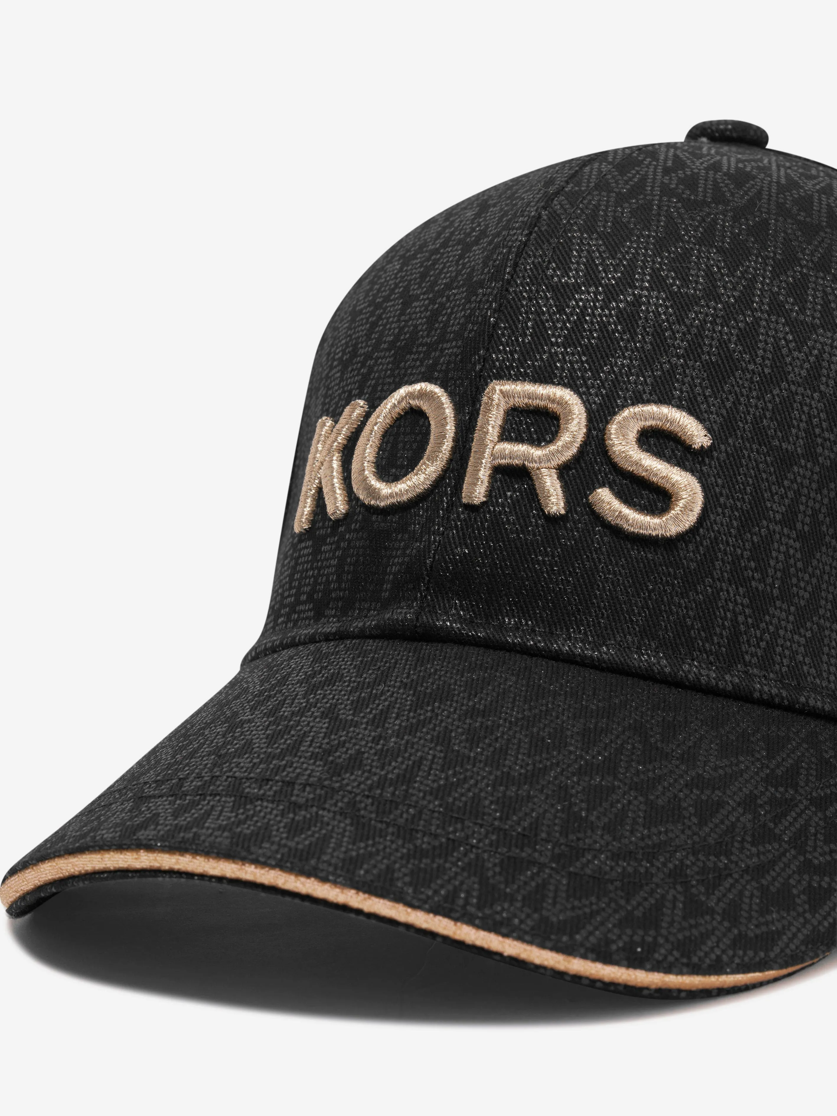 Michael Kors Girls Logo Cap in Black