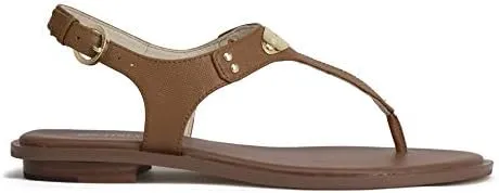 Michael Kors Women's Mk Plate Thong Flat Sandal