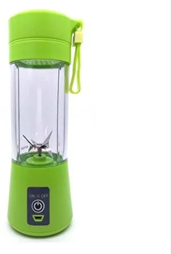 Mini Portable USB Handheld Rechargeable Electric Fruit Juicer Portable Juicer Blender - 6 Blades in 3D