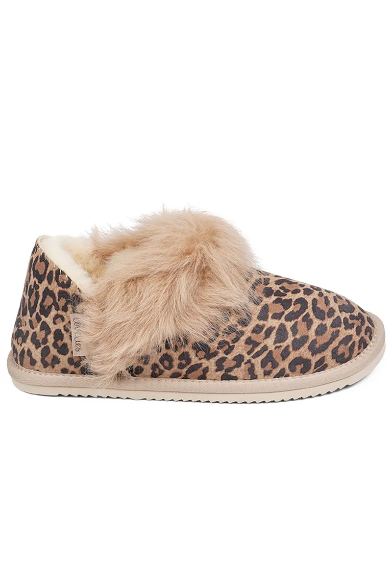 Molde | Light Leopard | Shearling Boots fra Lovelies