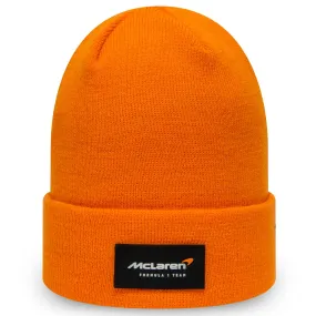 New Era Mens McLaren Racing F1 Essentials Beanie - Orange