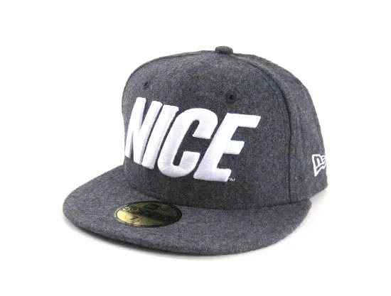 NICE New Era 59Fifty Fitted Hat (FLANNEL)