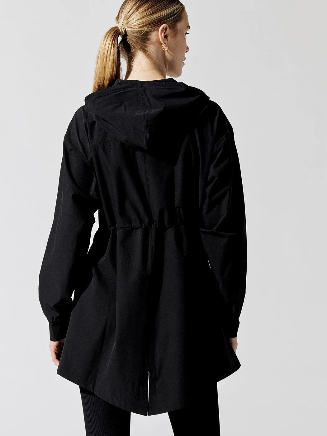 Nike Dri-FIT Bliss Luxe Anorak - Black-Clear