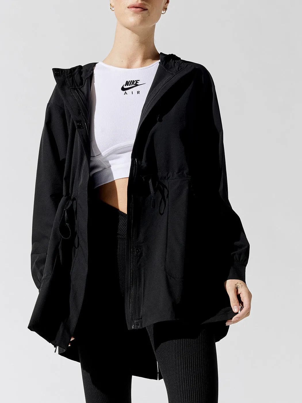 Nike Dri-FIT Bliss Luxe Anorak - Black-Clear