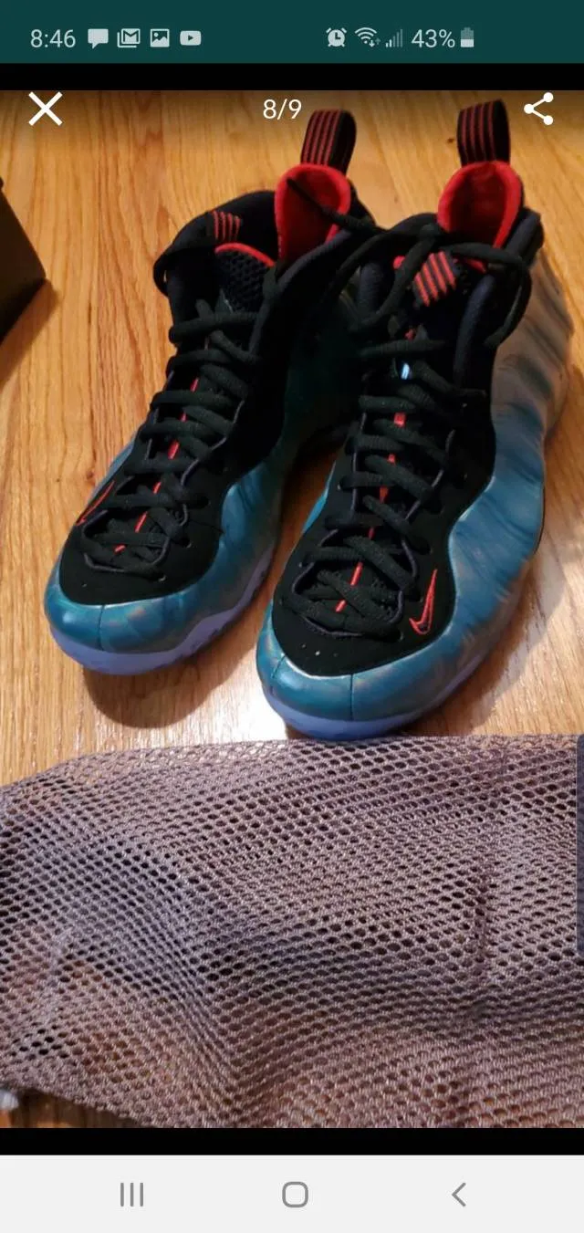 Nike foamposite gone fishing