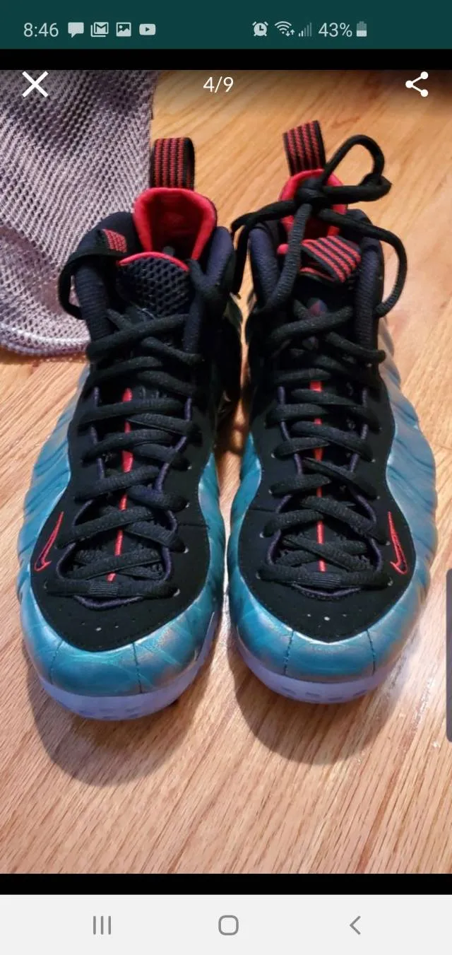 Nike foamposite gone fishing