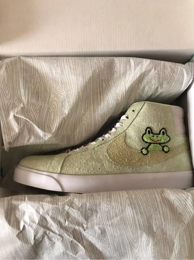 Nike sb x frog skateboarding