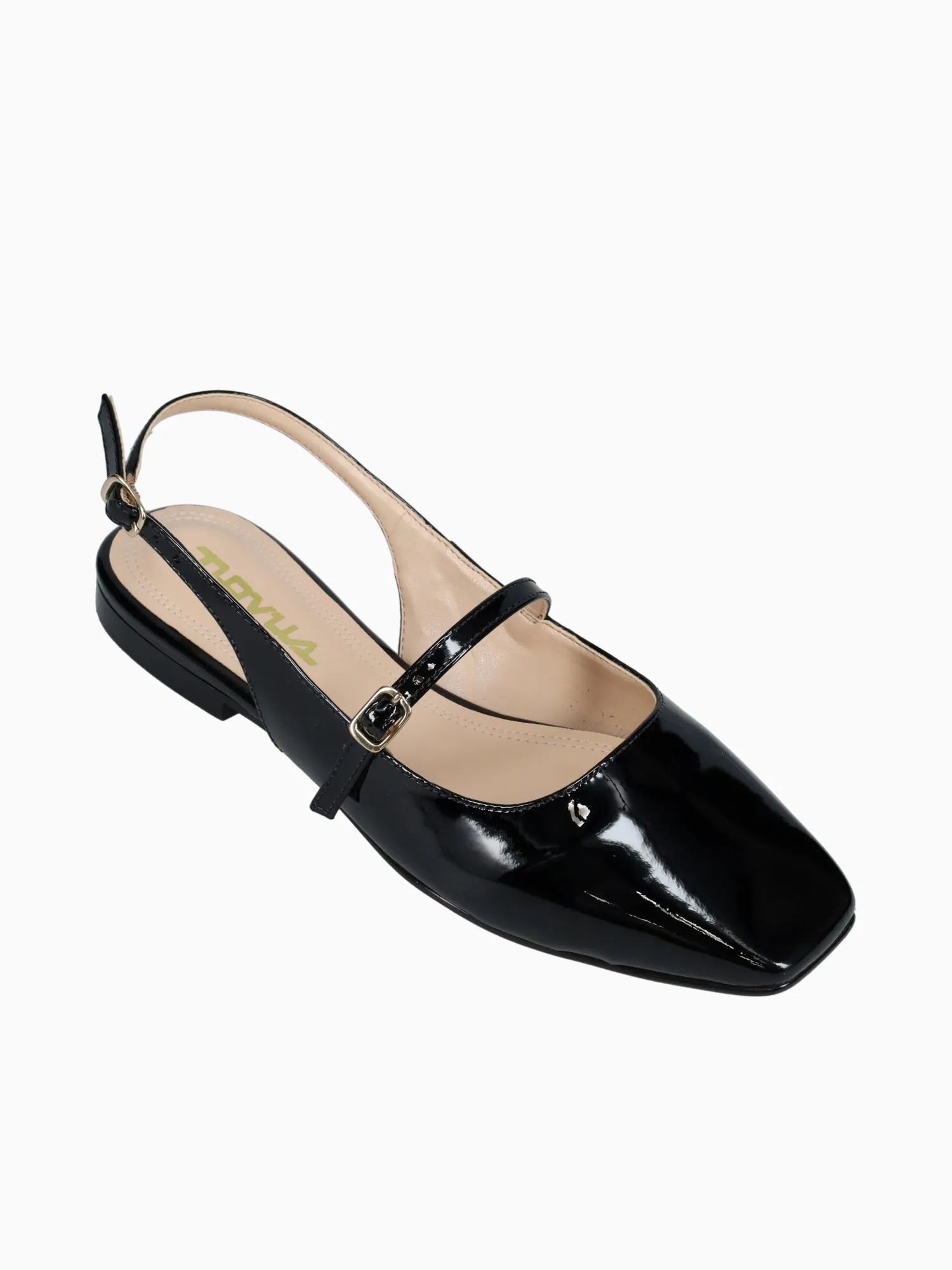 Novus Bianca Black Patent Leather