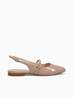 Novus Bianca Nude Patent Leather