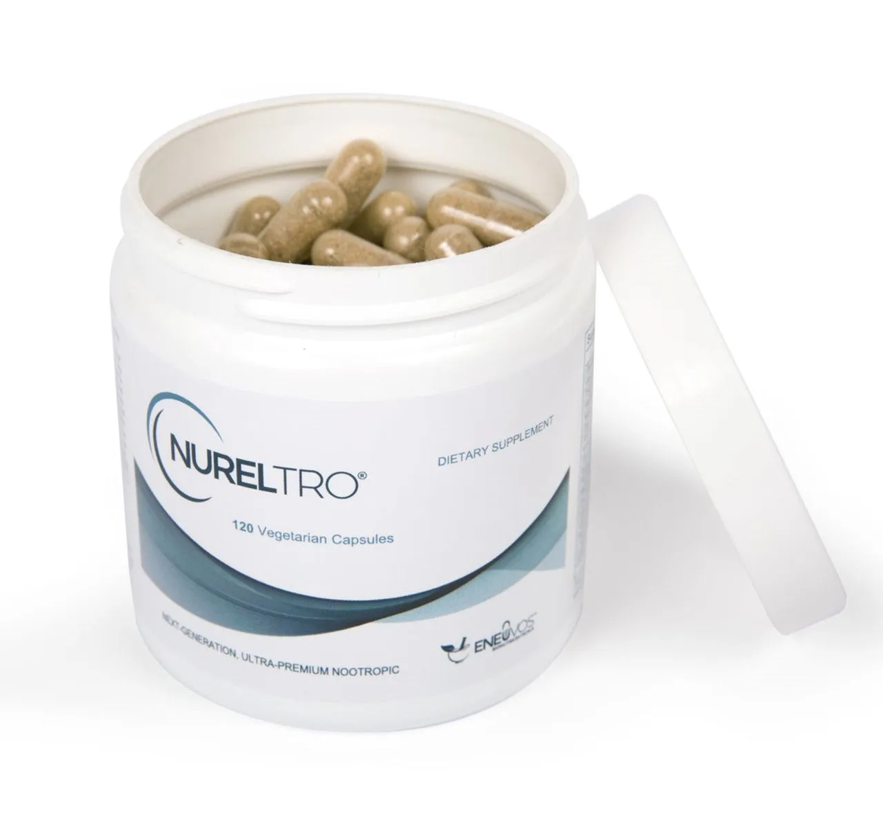 Nureltro - Advanced, All-In-One Nootropic Brain Supplement, Formulated for Optimal Cognitive Function - 120 Capsules