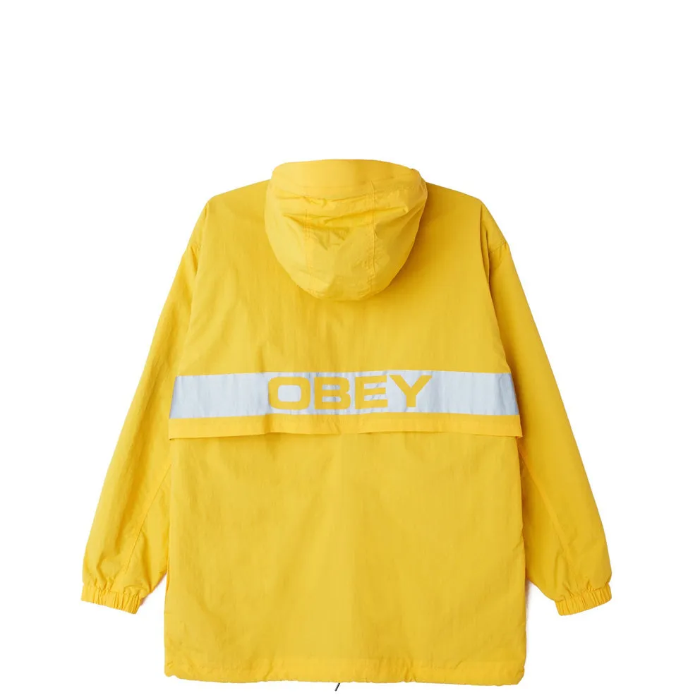 OBEY INLET ANORAK // ENERGY YELLOW