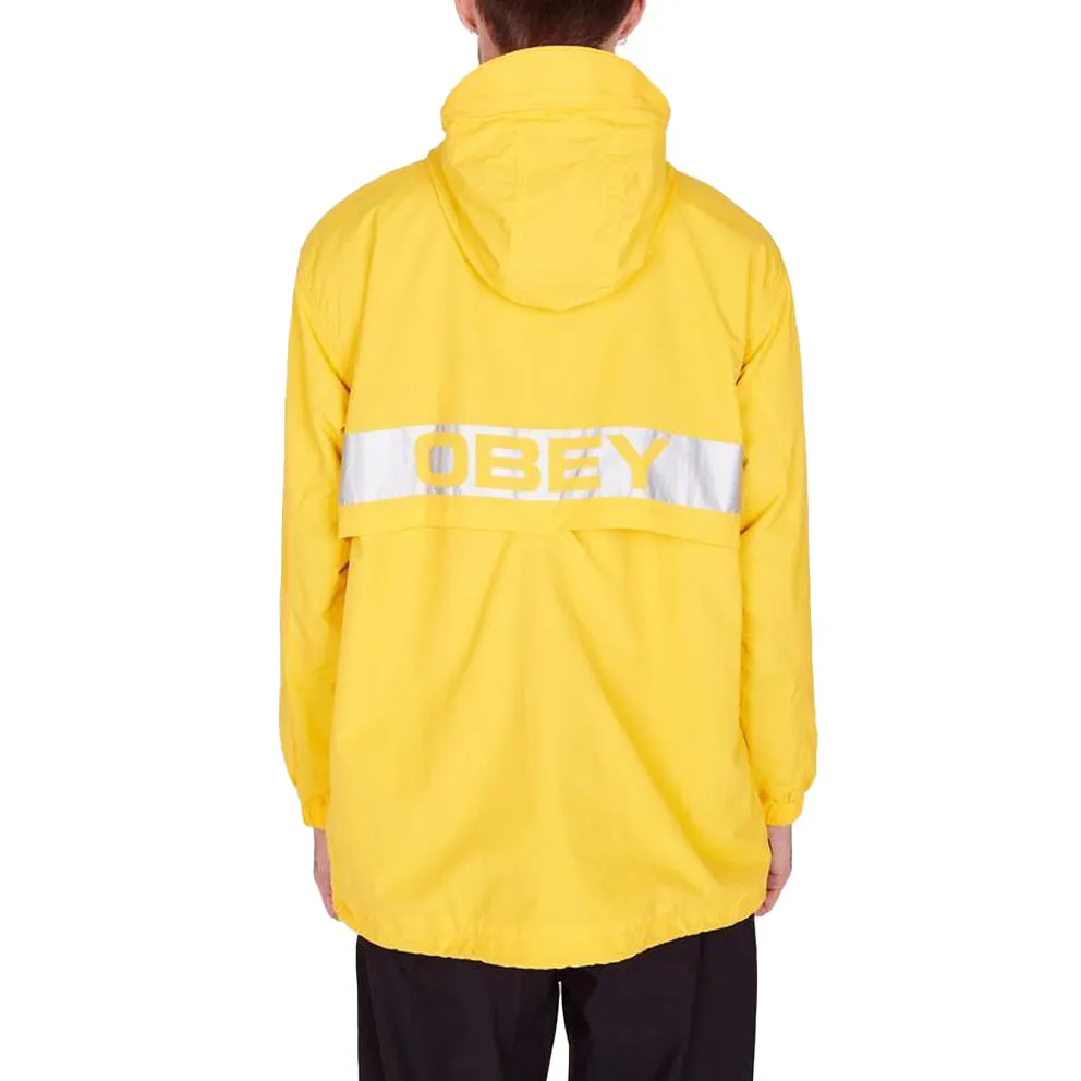 OBEY INLET ANORAK // ENERGY YELLOW