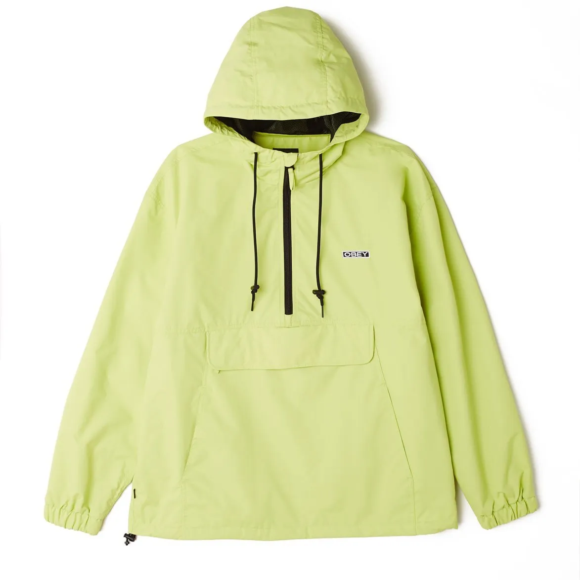 OBEY RECESS II ANORAK // KEY LIME