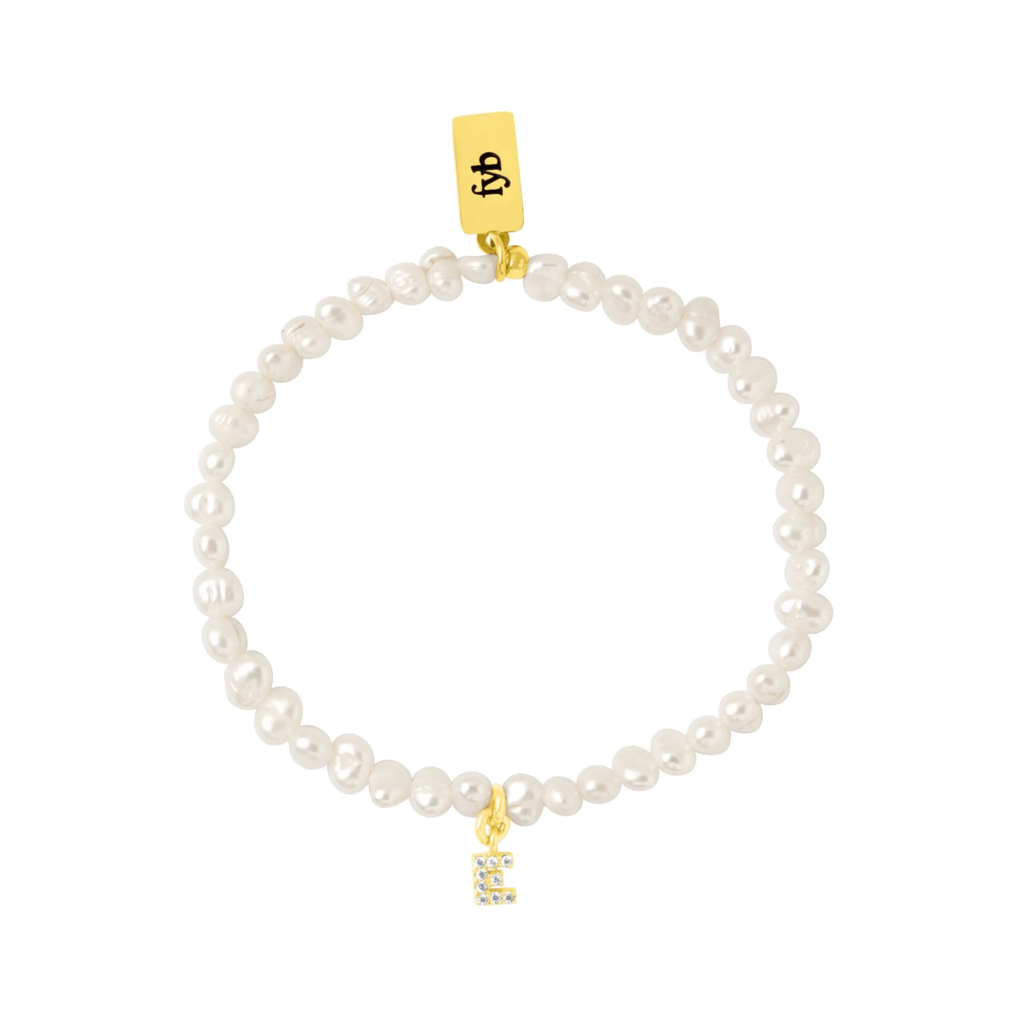 PEARL IDENTITY BRACELET GOLD