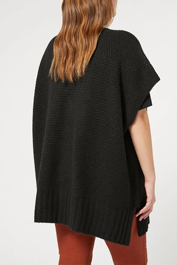 Persona (by Marina Rinaldi) VORTICE WOOL-BLEND CAPE