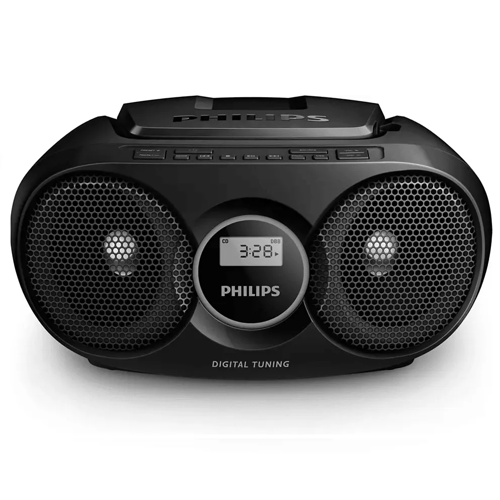 Philips AZ215B CD Sound Machine with Digital FM Radio