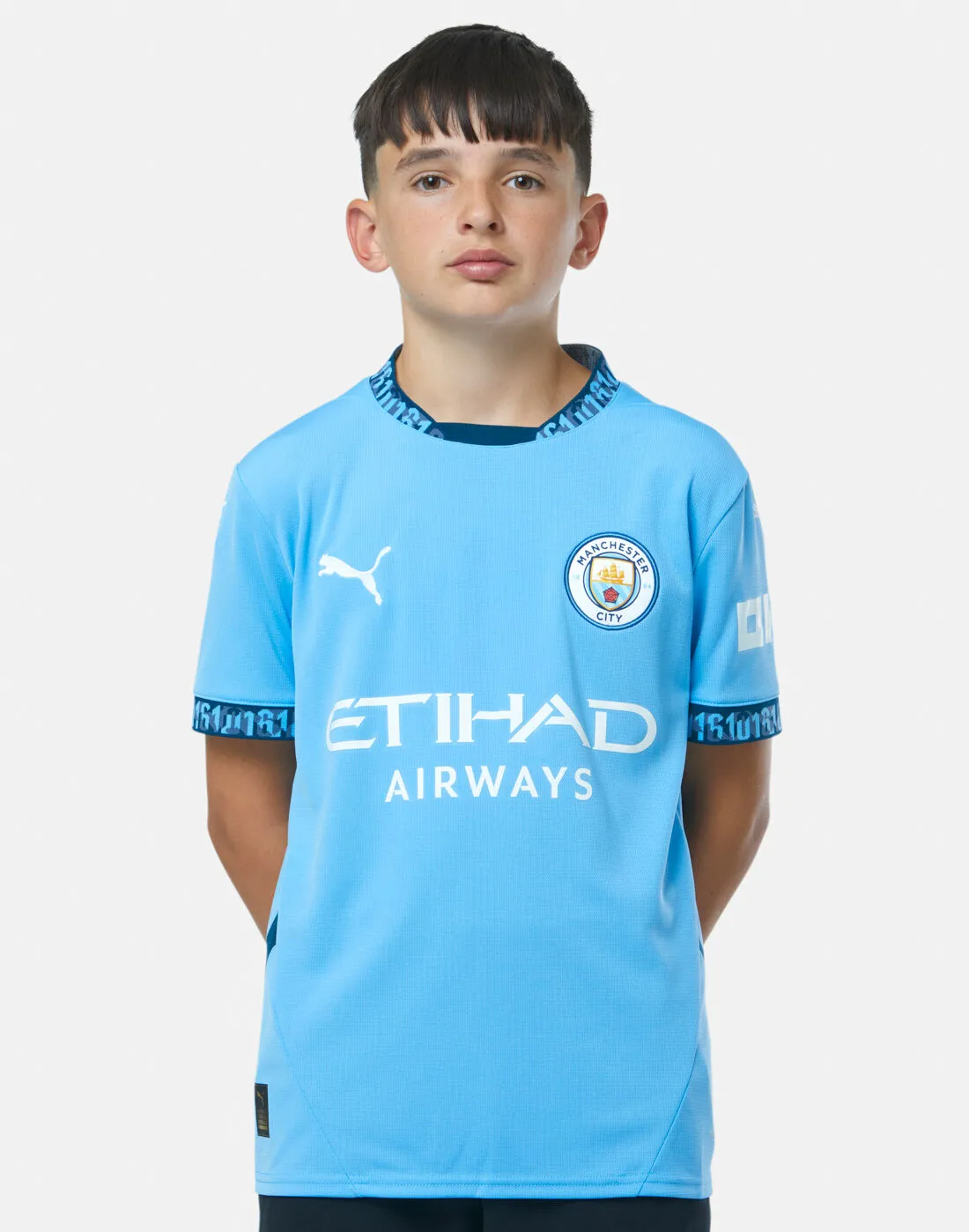 Puma Kids Manchester City 24/25 Home Jersey