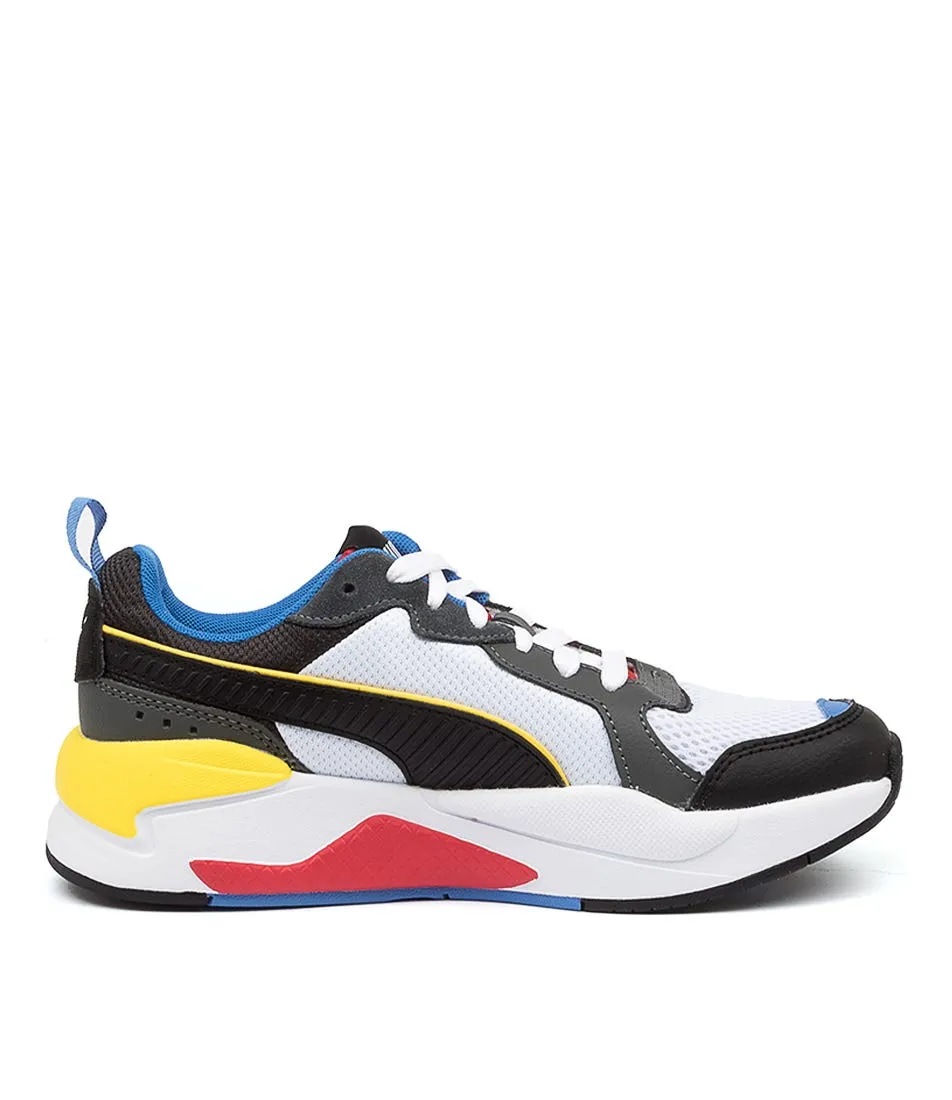 PUMA X-ray Jnr Wh-blk-dk Shadw