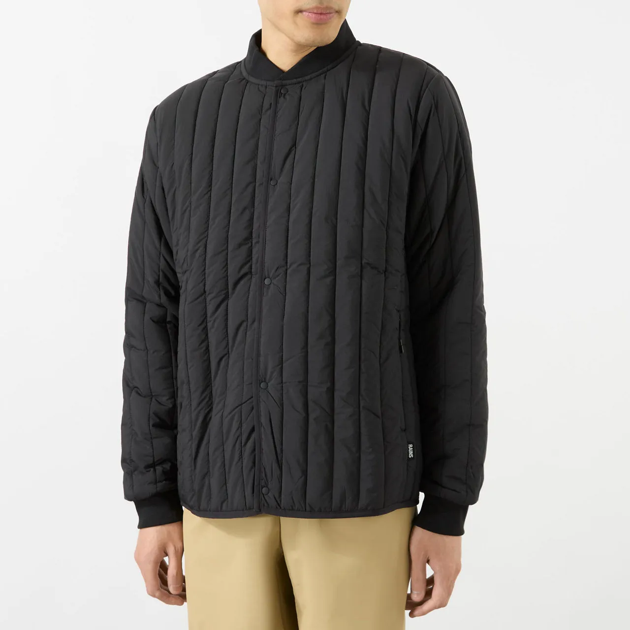 RAINS Banja Bomber Jacket - Black