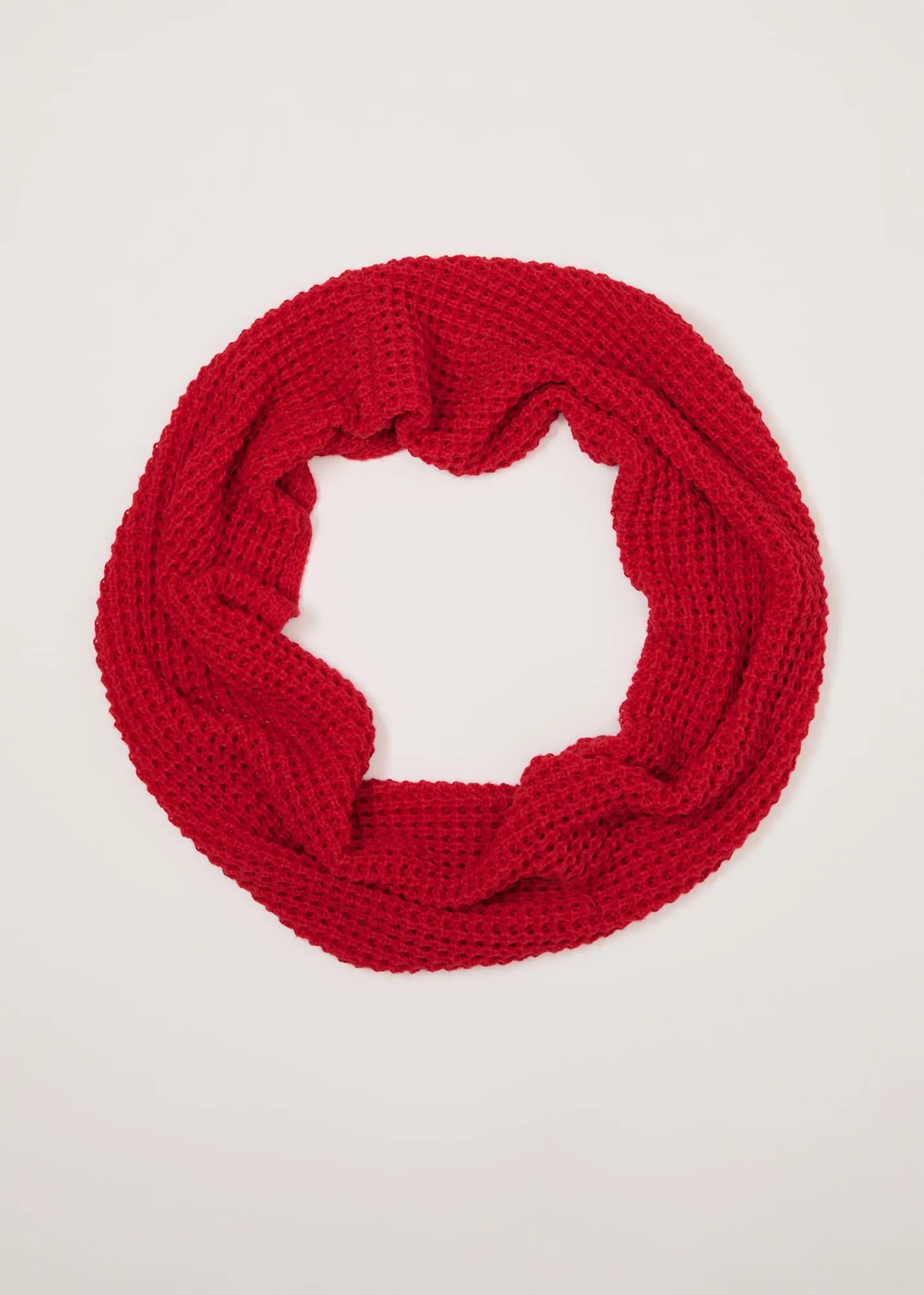 Red Knitted Snood