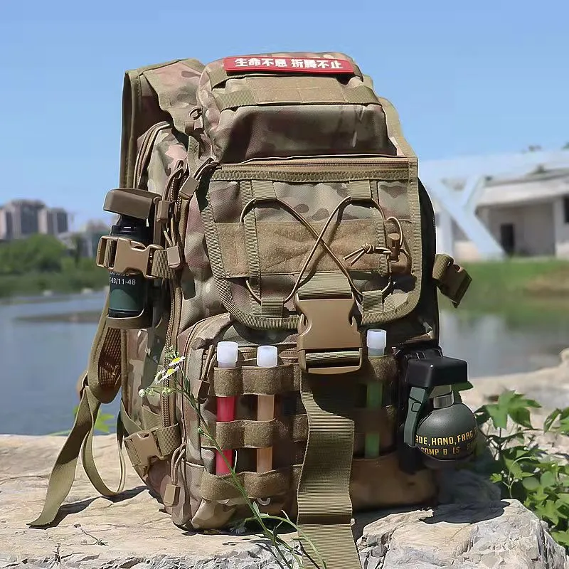 Sac à dos tactique militaire avec système Molle 30-40L Bag guy - wolfe